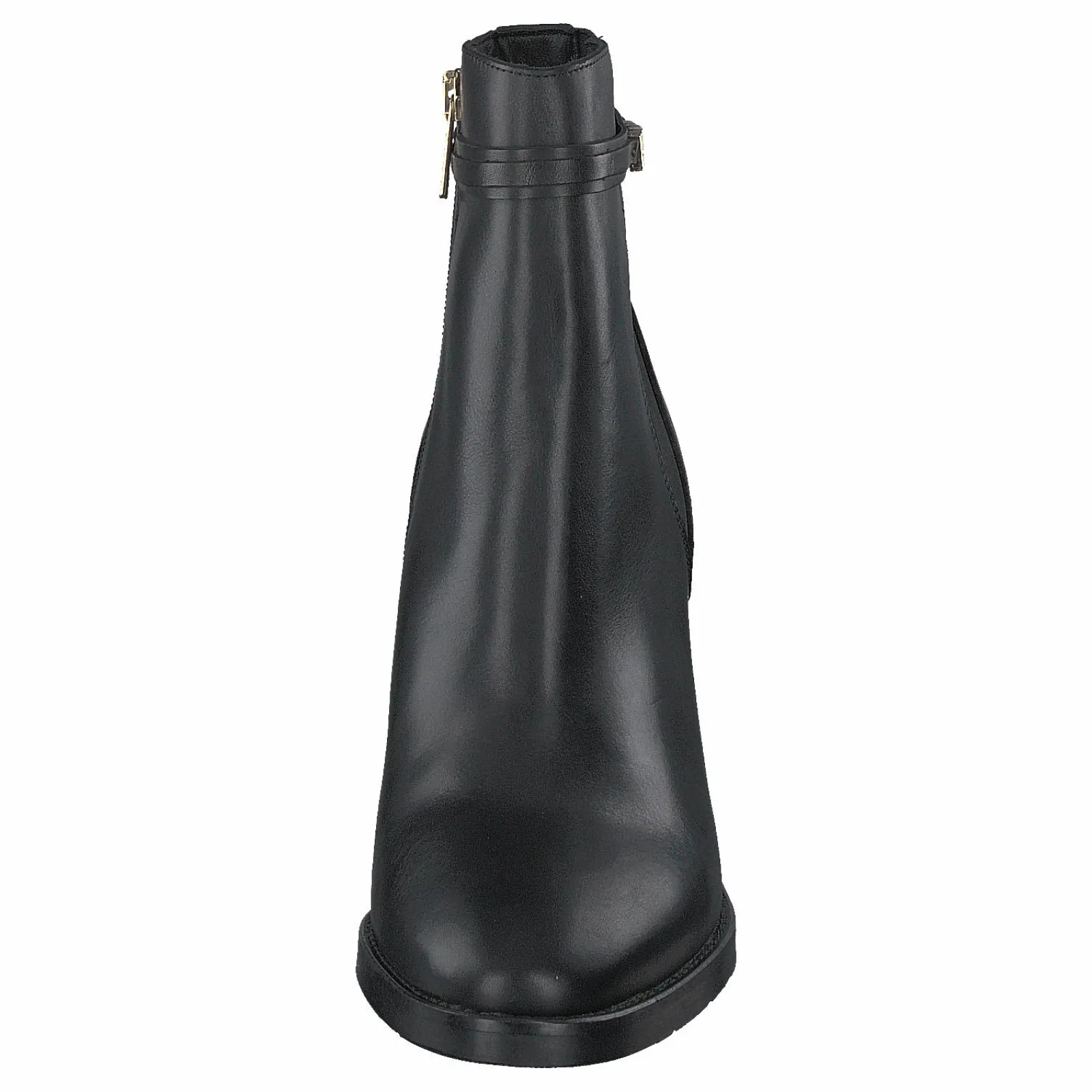 Tommy Hilfiger Block Branding High Heel Boot Black