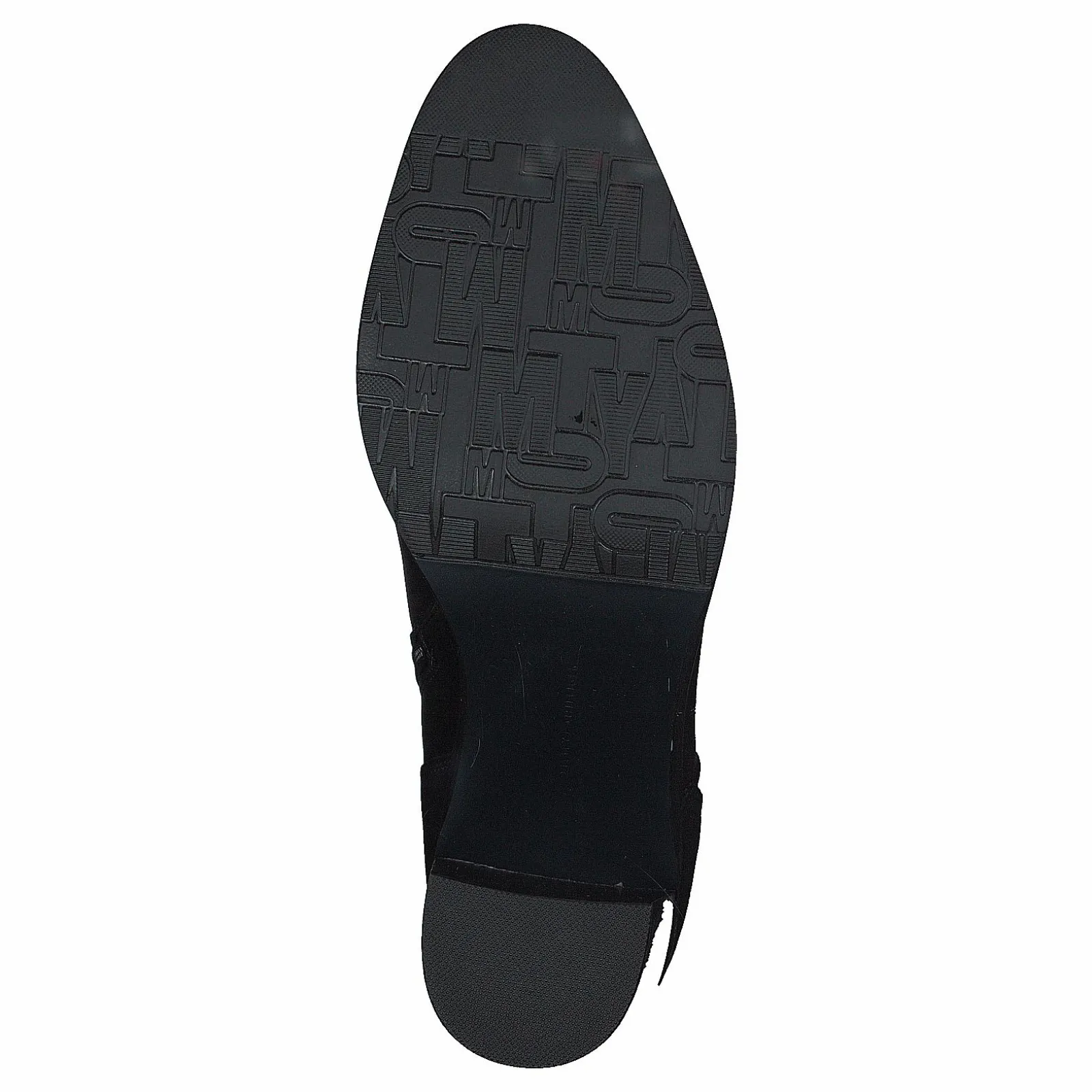 Tommy Hilfiger Block Branding High Heel Boot Black