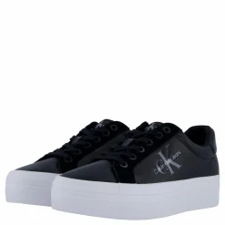 Calvin Klein Bold Vulc Flatf Low Mix Ml Mtr Black/white