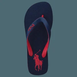 Polo Ralph Lauren Bolt Pony Flip-Flop Newport Navy / RL2000 Red PP