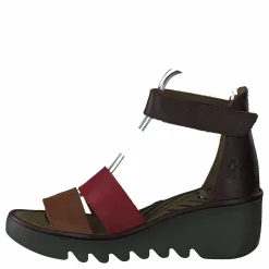 Fly London Bono290fly Tan/cherry Red/brown