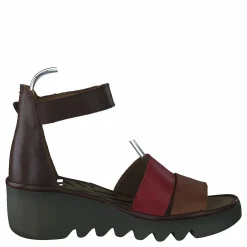 Fly London Bono290fly Tan/cherry Red/brown