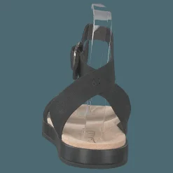 Clarks Botanic Ivy Black Leather