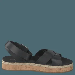 Clarks Botanic Poppy Black Leather