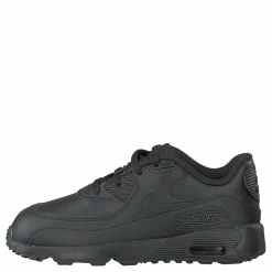 Barn Nike Boys' Air Max 90 Leather TD Kids Black/black