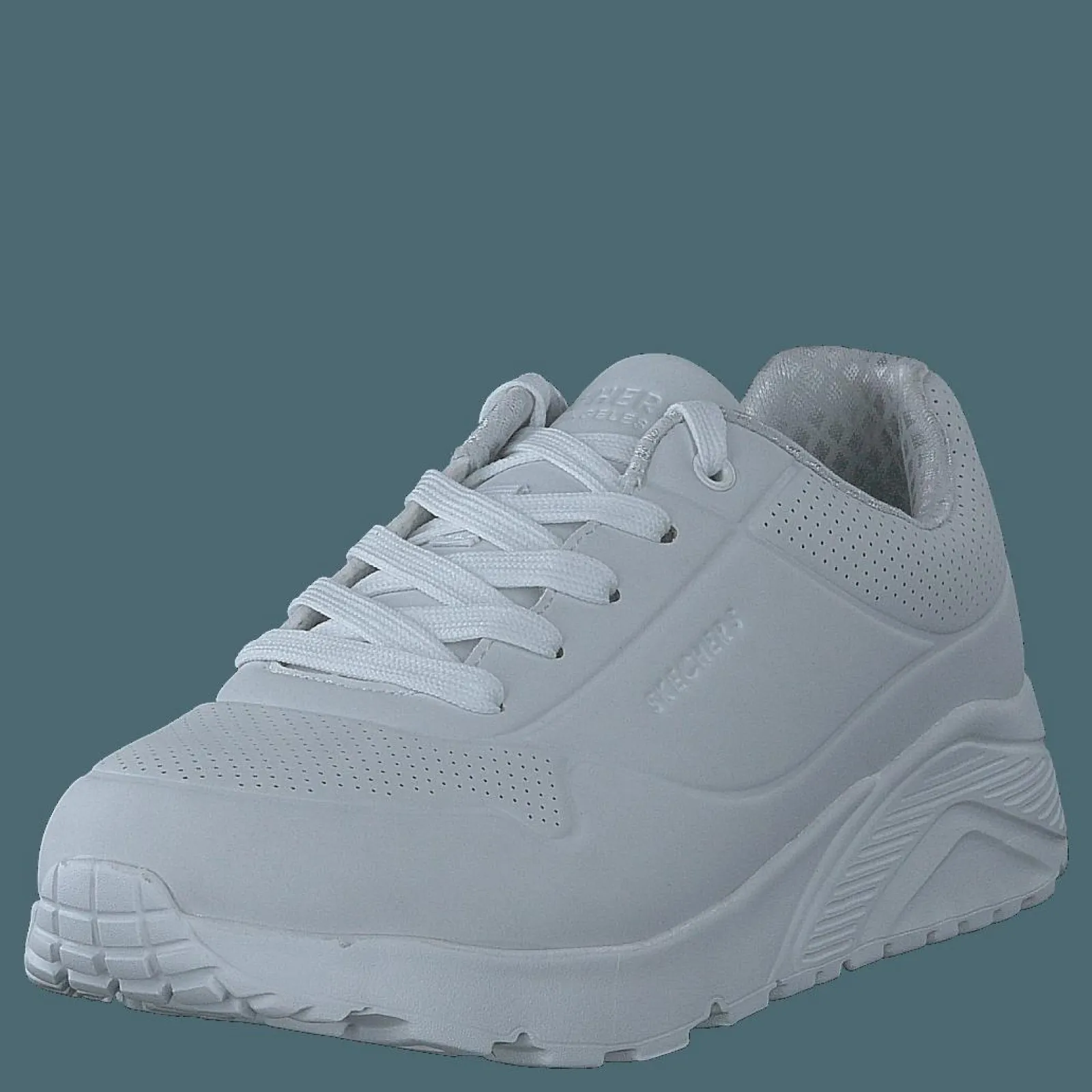 Barn Skechers Boys Uno Lite Delodox W White