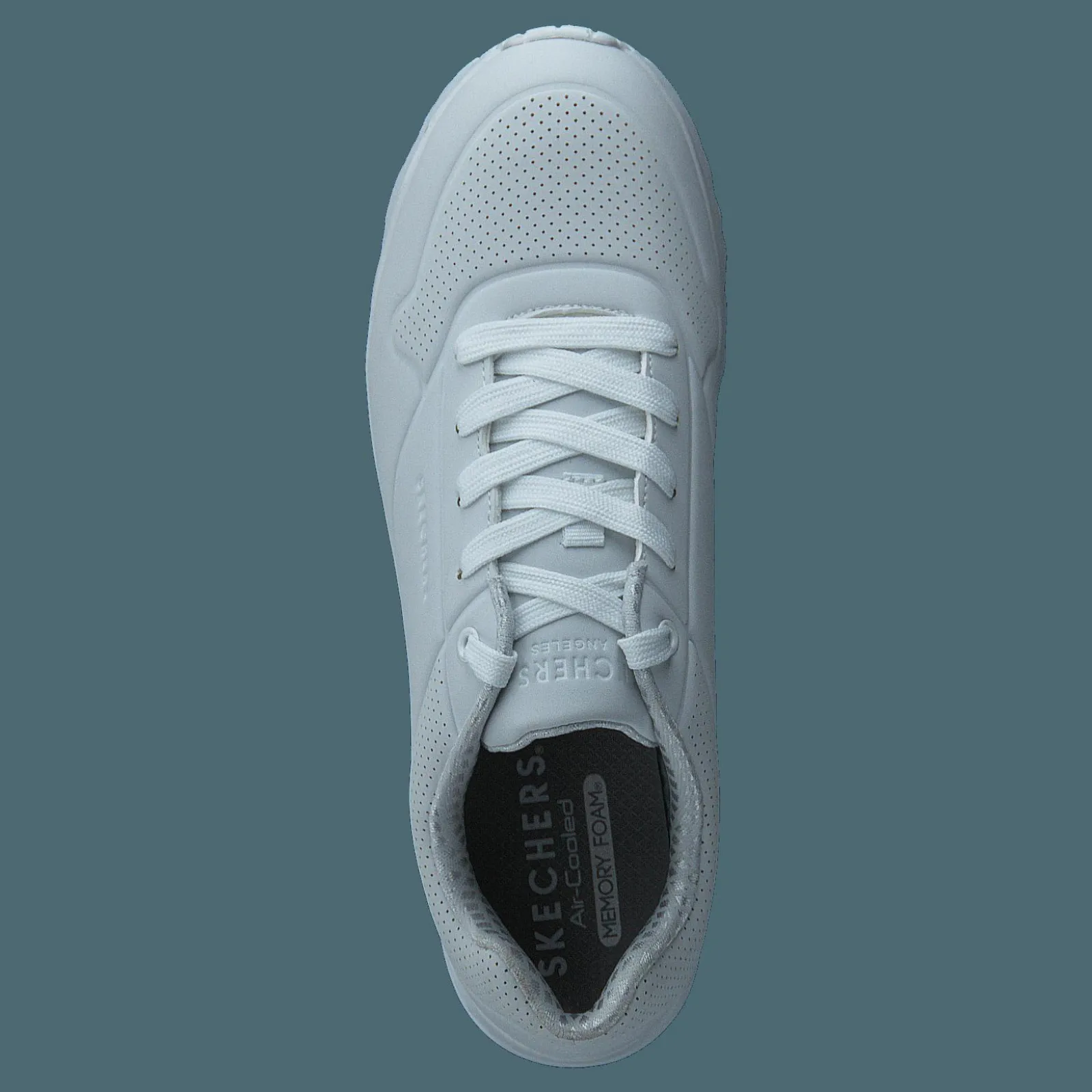 Barn Skechers Boys Uno Lite Delodox W White