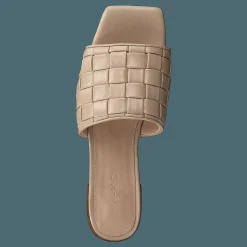 NA-KD Braided Flats Beige