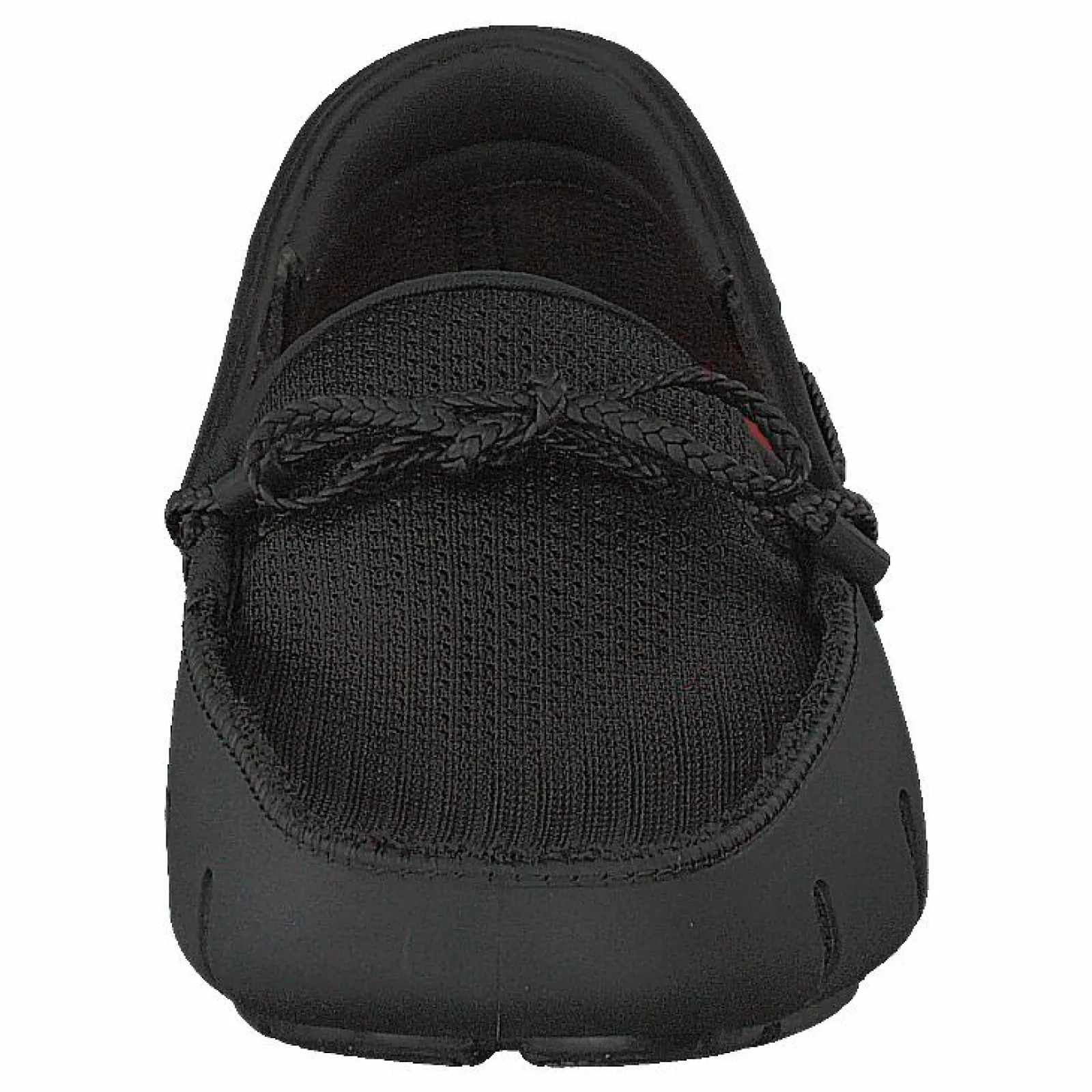 Swims Braided Lace Loafer Black