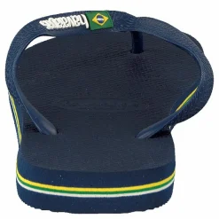 Havaianas Brasil Logo Navy Blue