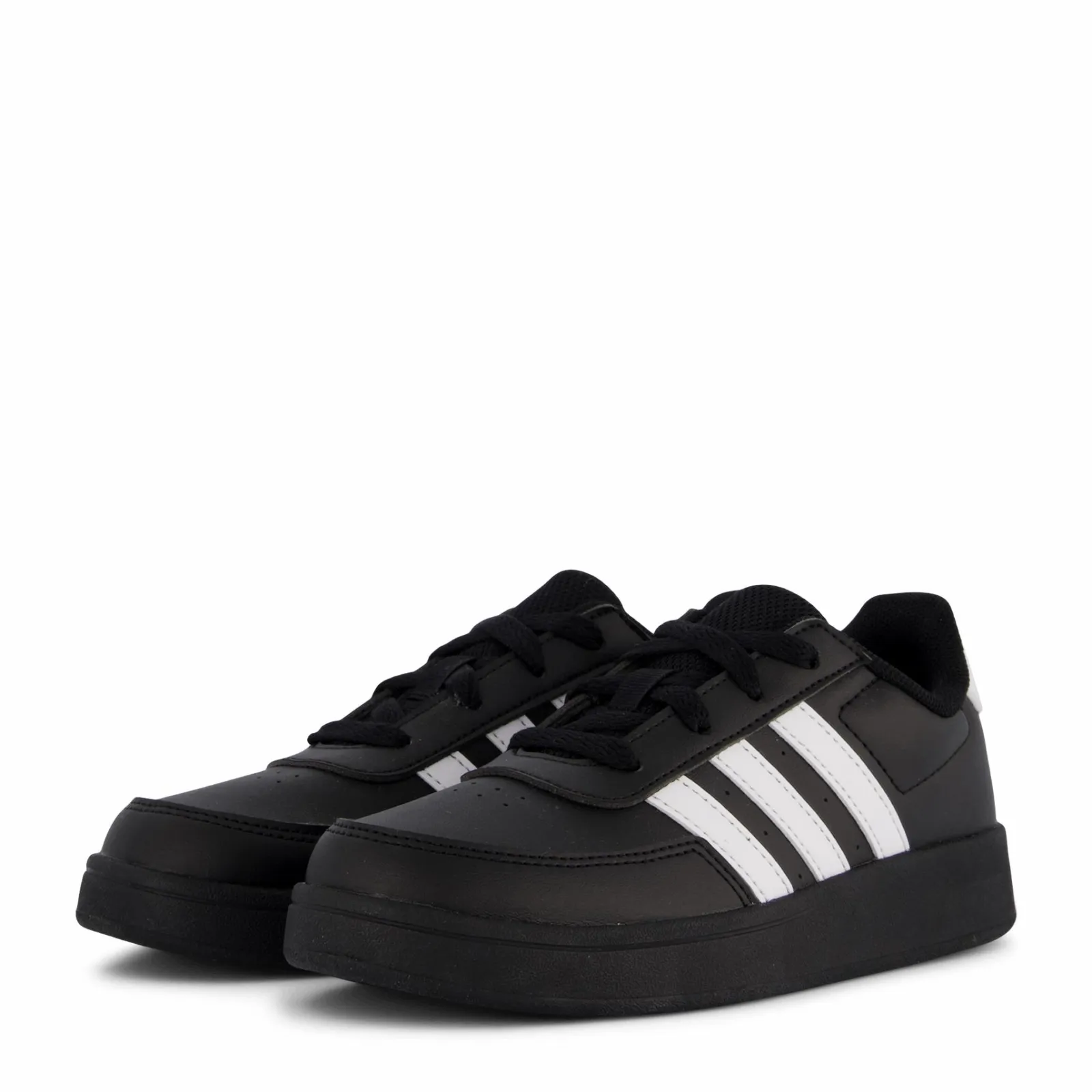 Barn adidas Breaknet Lifestyle Court Lace Shoes Core Black / Cloud White / Cloud White