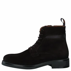 Gant Brookly Mid Lace Boot Dark Brown