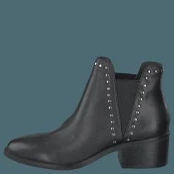 Steve Madden Cade Bootie Black Leather