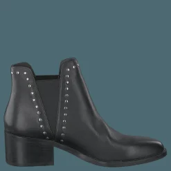 Steve Madden Cade Bootie Black Leather