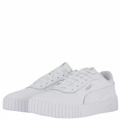 Barn Puma Carina 2.0 Jr White- White- Sil