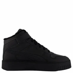 Puma Carina Street Mid Wtr Black- Black- Sil