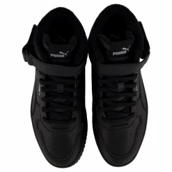 Puma Carina Street Mid Wtr Black- Black- Sil