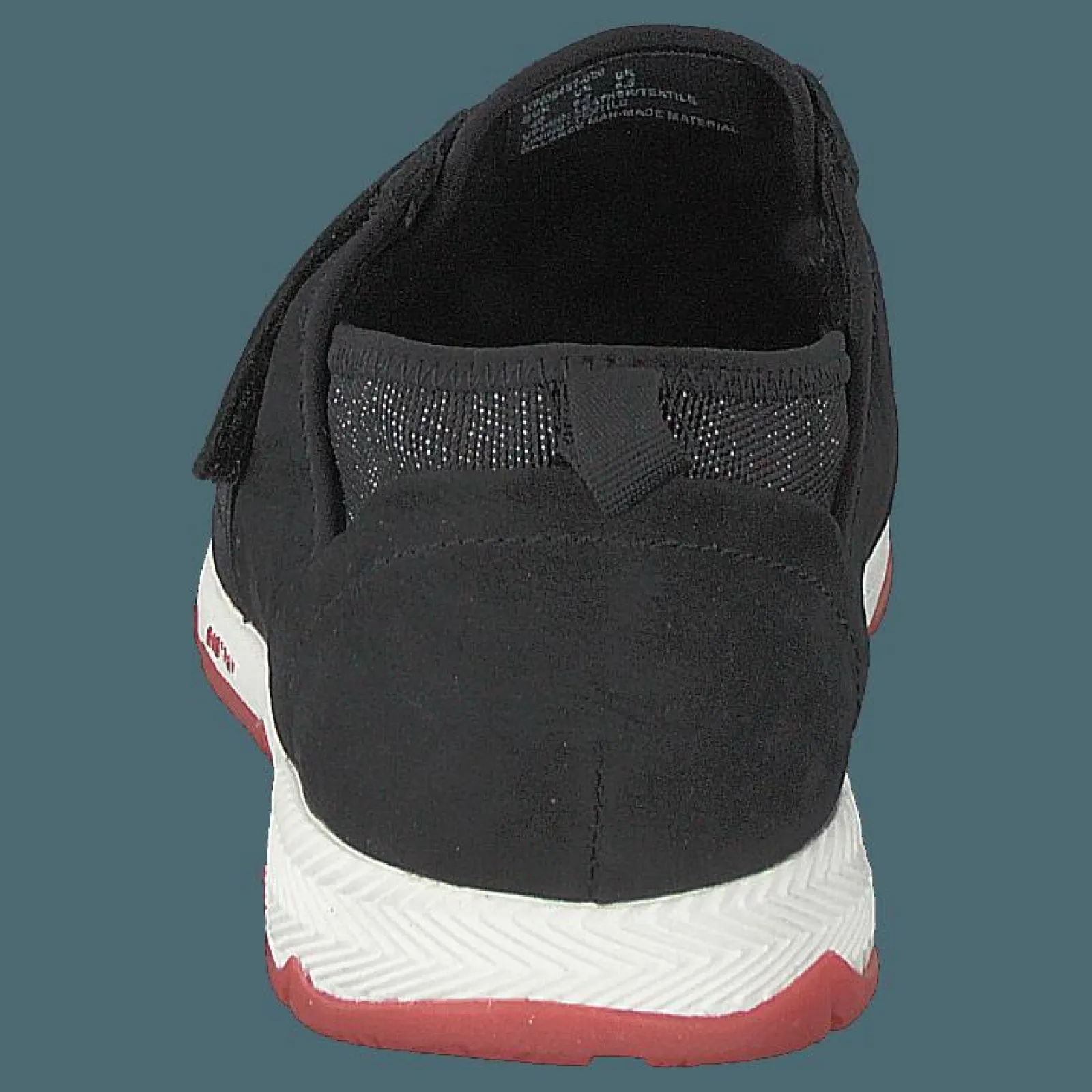 Hush Puppies Cesky Strap Slip On Black Nubuck