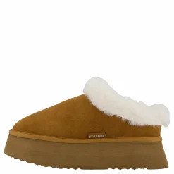 Steve Madden Chaplin Slide Chestnut Suede