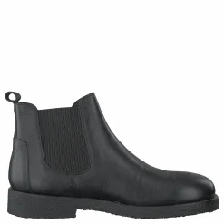 Barn Angulus Chelsea Boot With Chunky Sole Black/black