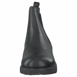 Barn Angulus Chelsea Boot With Chunky Sole Black/black