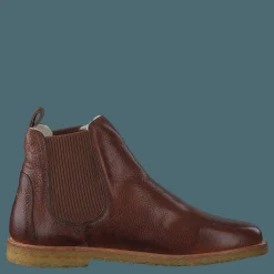 Angulus Chelsea boot with wool lining 2509 Medium Brown