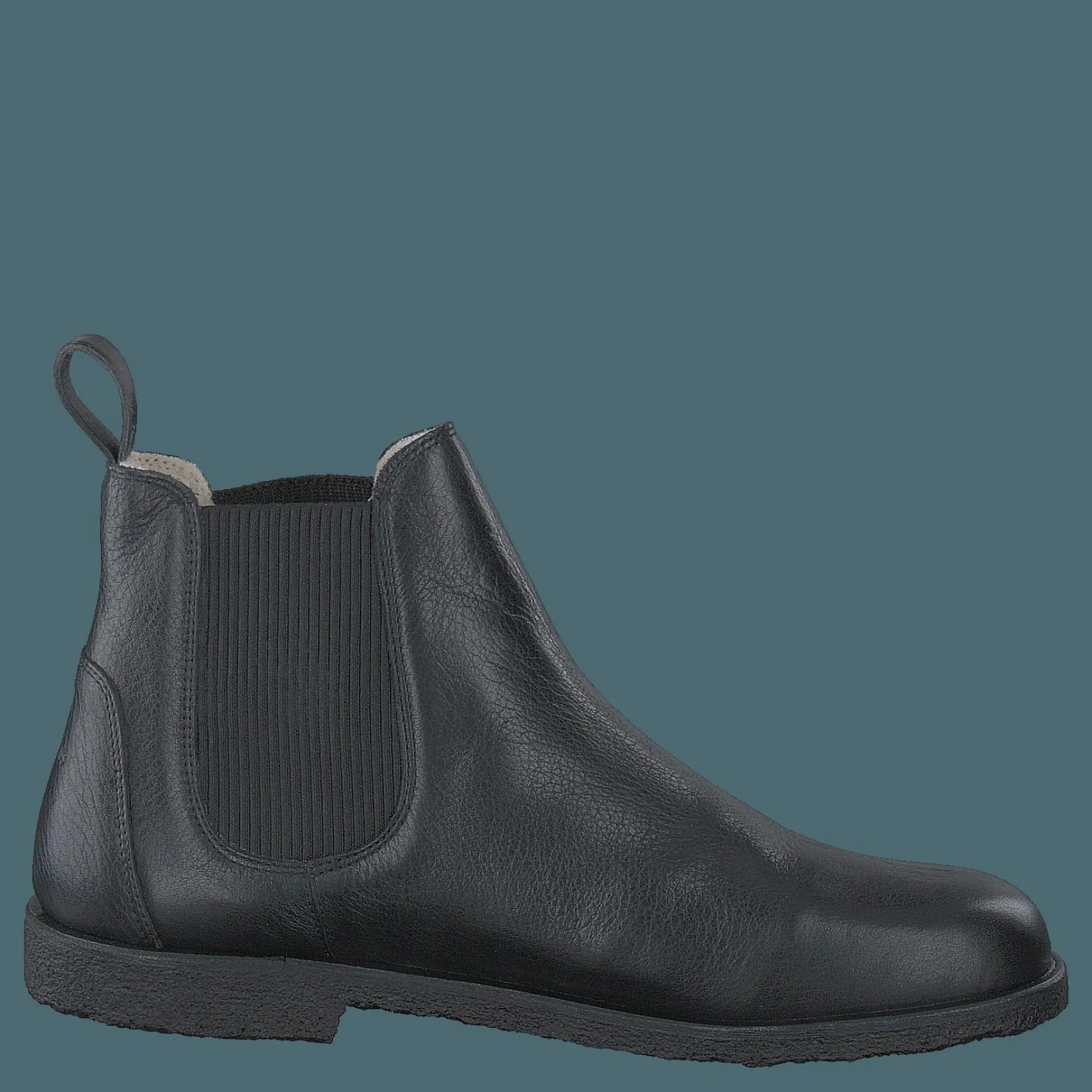 Angulus Chelsea boot with wool lining Black/Black
