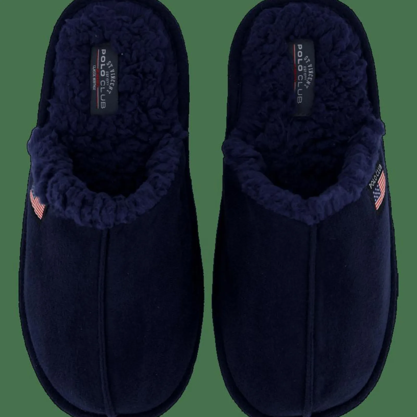 St Vincent Polo Club Chicago Slipper Navy