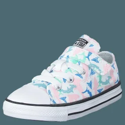 Barn Converse Chuck Taylor All Star 1v Shark White/fresh Mint/black