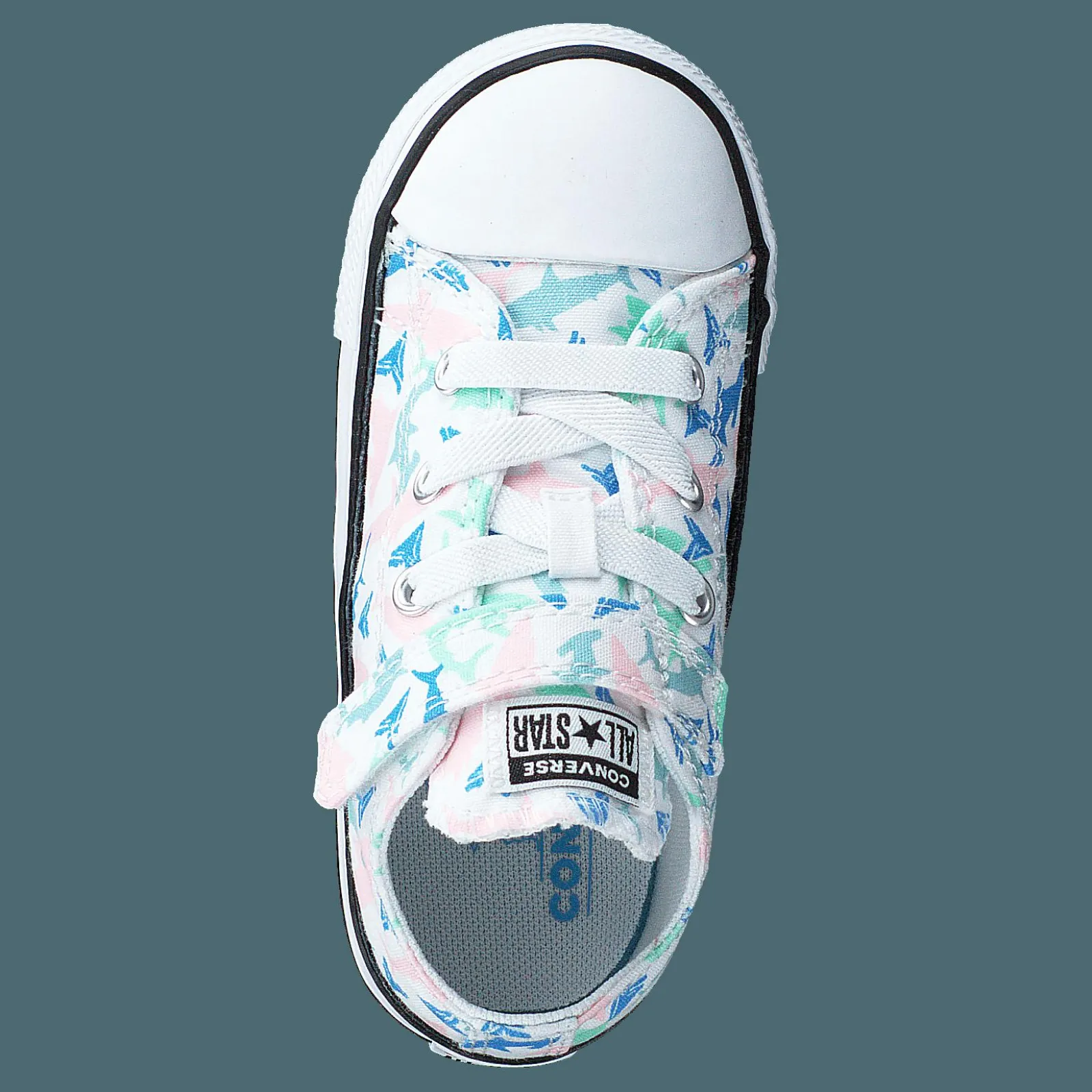 Barn Converse Chuck Taylor All Star 1v Shark White/fresh Mint/black