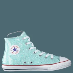 Barn Converse Chuck Taylor Hi Sparkle Teal Tint