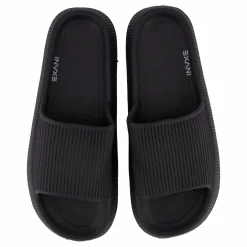 Exani Chunky Slipper Black