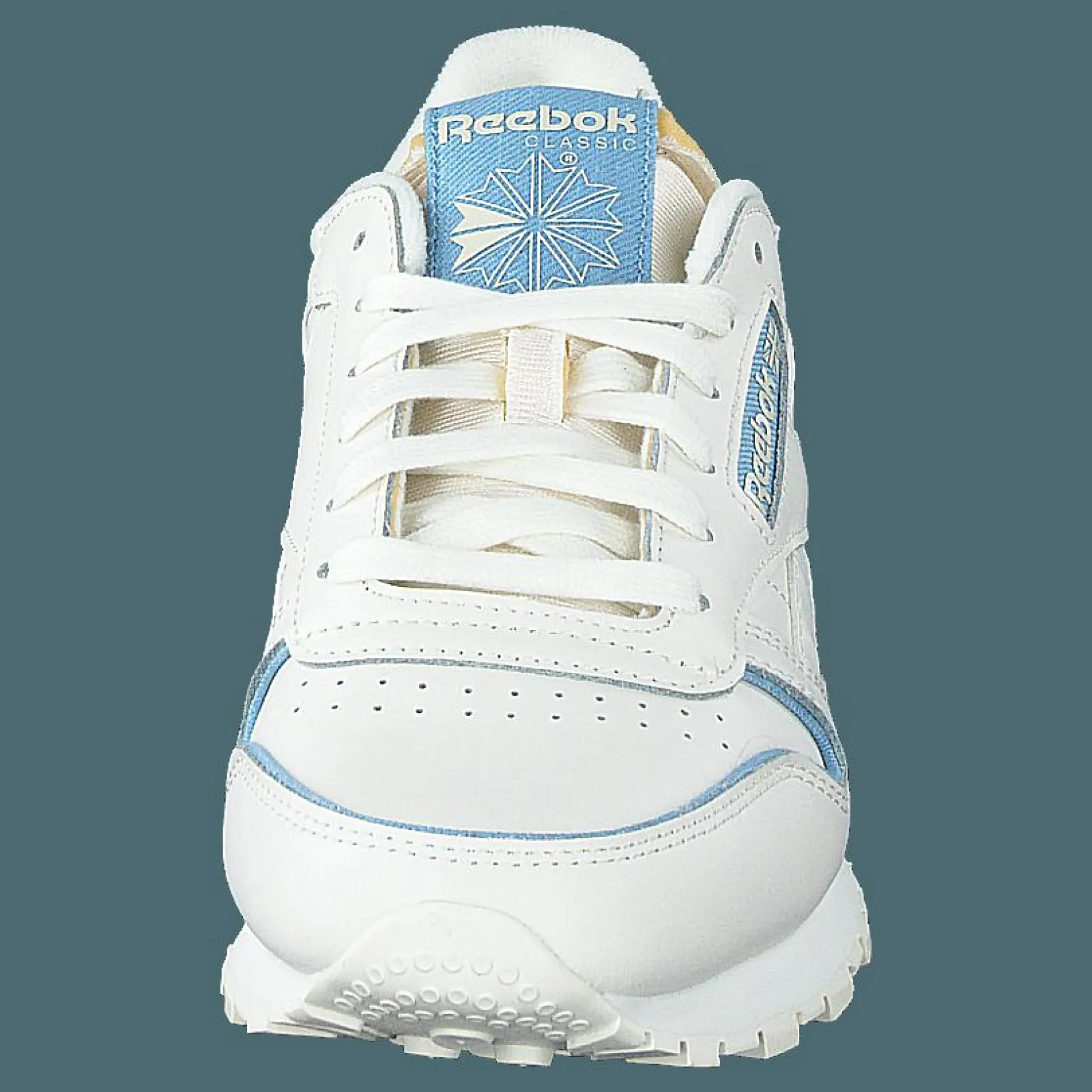 Reebok Classic Cl Lthr Chalk/chalk/washed Indigo