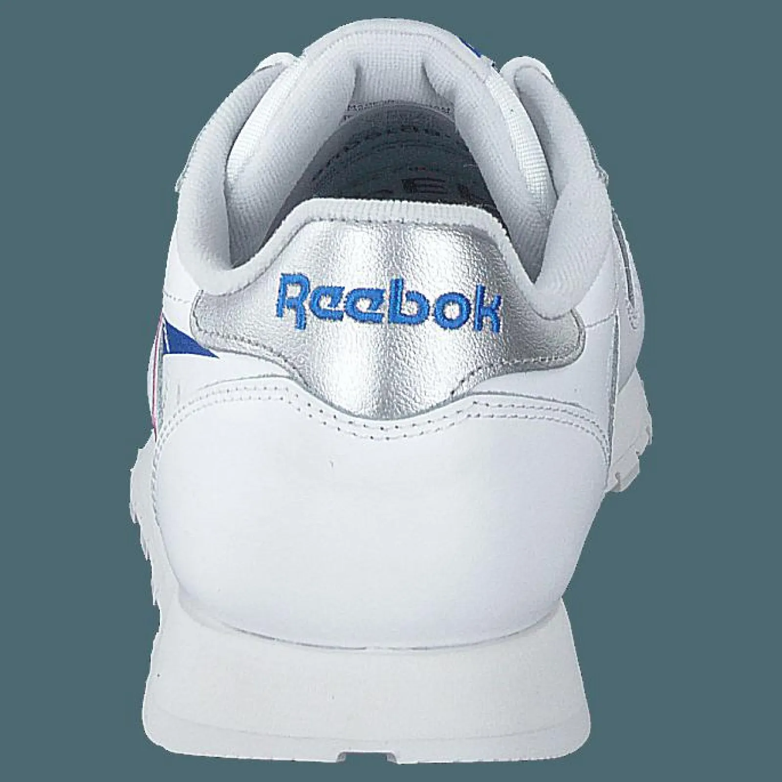 Reebok Classic Cl Lthr White/humble Blue/jasmine Pink