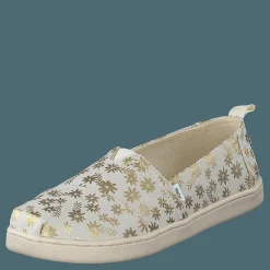 Barn Toms Classic Alp Foil Floral Blooms Natural Gold