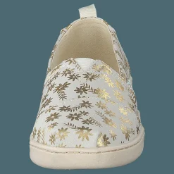 Barn Toms Classic Alp Foil Floral Blooms Natural Gold