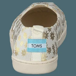 Barn Toms Classic Alp Foil Floral Blooms Natural Gold