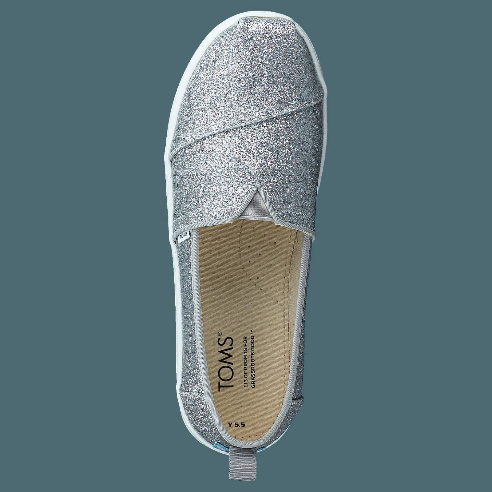 Barn Toms Classic Alp Glimmer Silver Iridescent