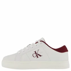 Calvin Klein Classic Cupsole Lowlaceup Lth Bright White/andorra