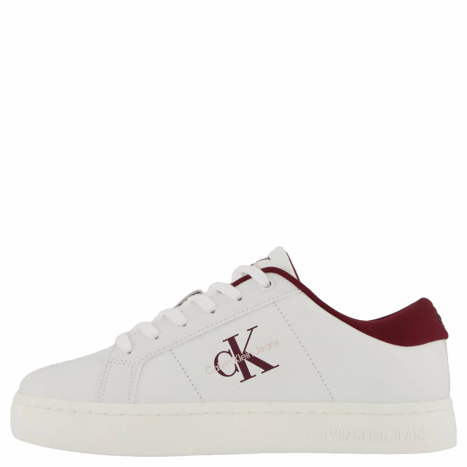 Calvin Klein Classic Cupsole Lowlaceup Lth Bright White/andorra