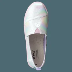 Barn Toms Classic Iridescent Stripe White
