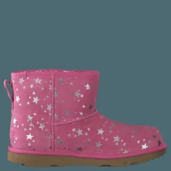 Barn UGG Classic Mini Ii Stars Wild Berry