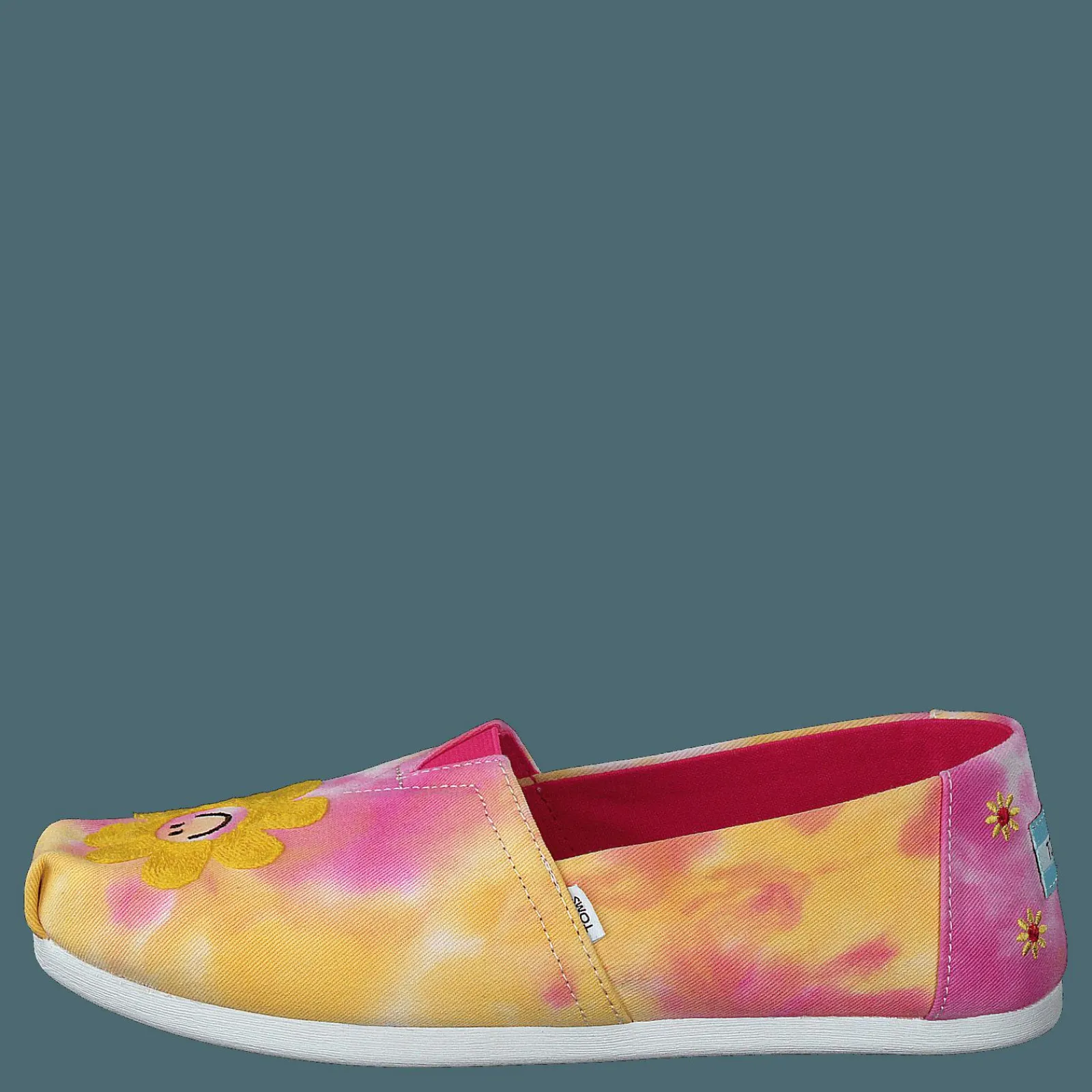 Toms Classic Tie Dye Fuchsia Rose