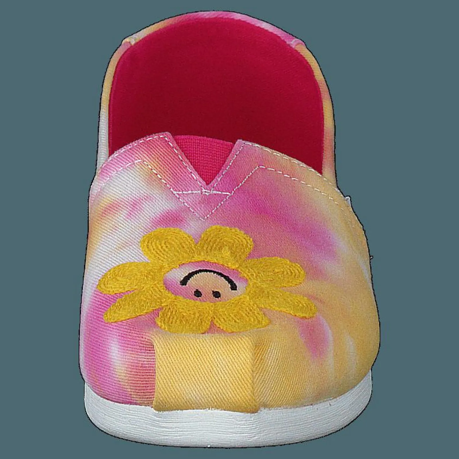 Toms Classic Tie Dye Fuchsia Rose