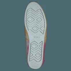 Toms Classic Tie Dye Fuchsia Rose