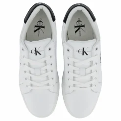 Calvin Klein Classiccuplowlaceup Lth Ml White