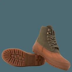 Polo Ralph Lauren Claus Laceup-boots-mid Cut Boo Defender Green