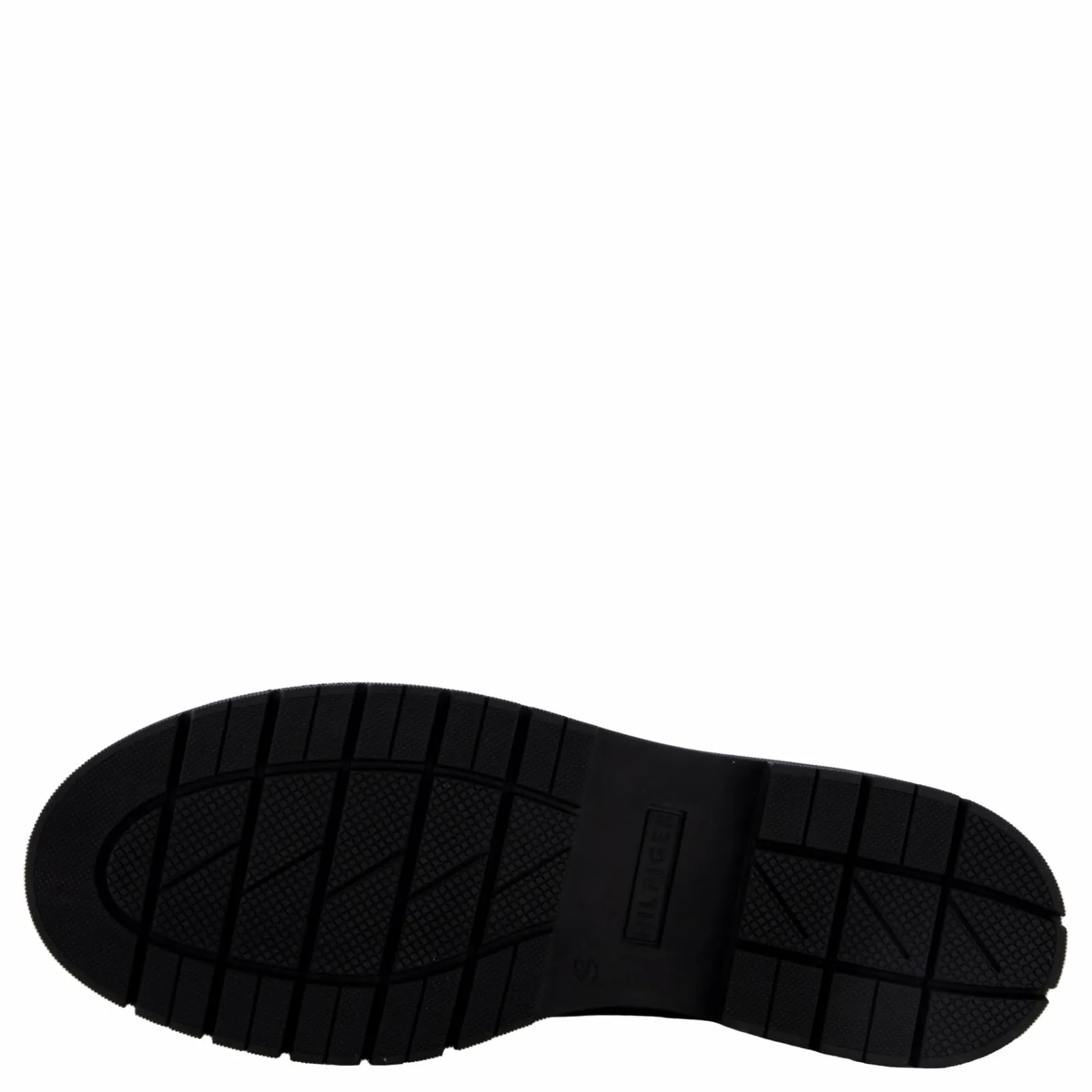 Tommy Hilfiger Cleated Lace-up Lthr Mix Mono Black