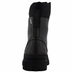 Tommy Hilfiger Cleated Lace-up Lthr Mix Mono Black