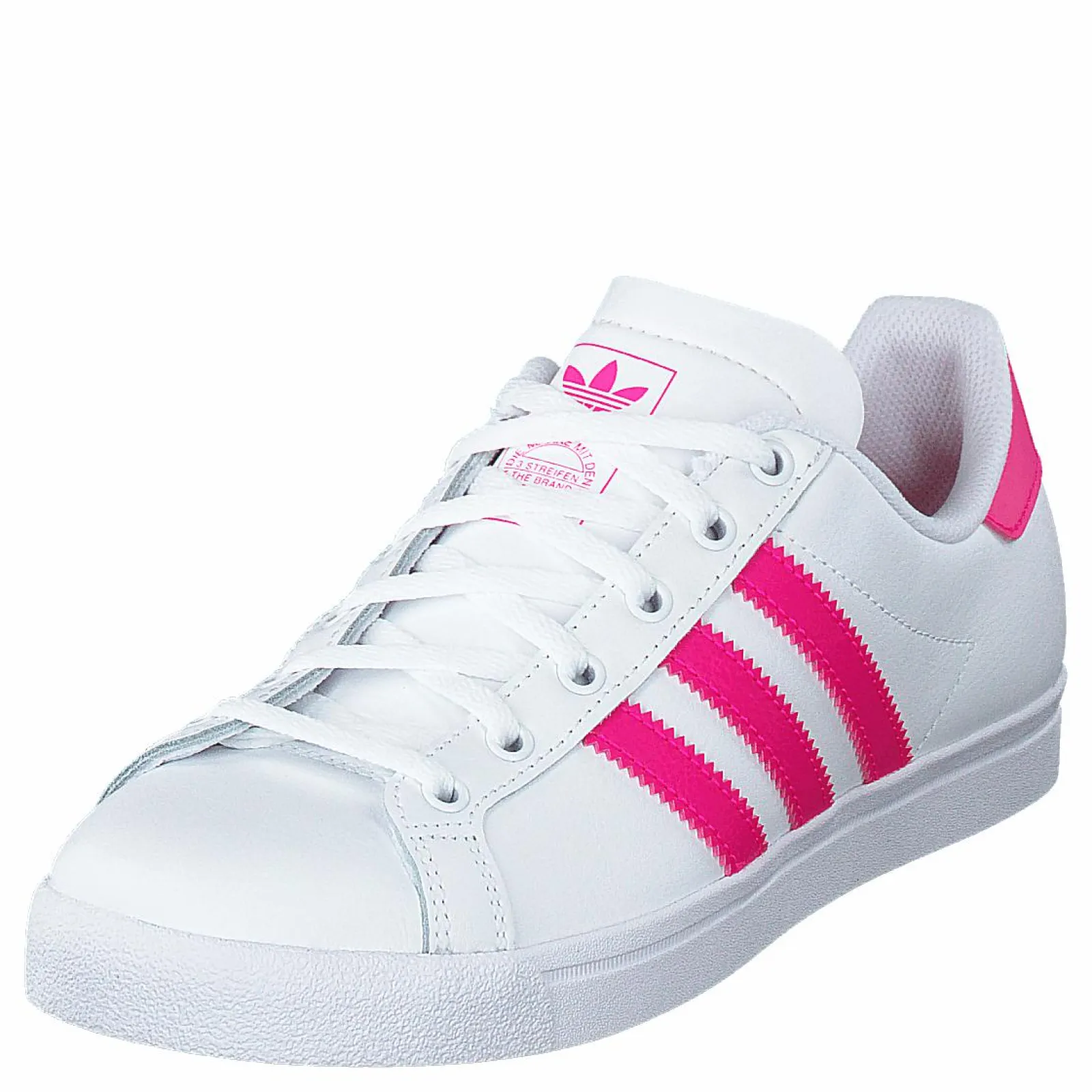 Barn adidas Originals Coast Star J Ftwr White/shock Pink/ftwr Whi